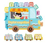 StickersBook - Livre d'activités pour , livres occupés, cahier d'exercices pour activités préscolaires | Jeu éducatif sensoriel d'appariement de la petite enfance Jouet de développement