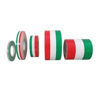 StickersLAb - Bande adhésive tricolore représentant le drapeau italien 5cm, Lunghezza - 1 metro