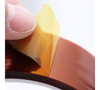StickersLab Ruban adhésif Kapton Tape en polyamide haute température jusqu'à 300 ° Protection thermique BGA (20 mm x 33 m (1 rouleau)