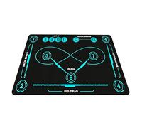 Stickhandling Pad - Équipement d'entraînement à grande échelle pour perceuses | Feuille de polymère renforcée avec bords thermofusionnés et base multi-traction pour professionnels, débutants et