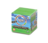 Sticki Rolls Minecraft Mystery Capsule - Bracelet sous Licence Officielle avec 50 Autocollants holographiques, 4 Niveaux de rareté à Collectionner