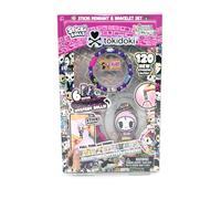 Sticki Rolls SRTD400 - Pendentif Sticki TokiDoki - Bracelets d'autocollants portables et partagables - Includes 120 Stickers