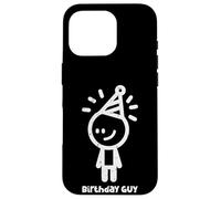 Stickman Birthday Guy Funny Stick Man Party pour Hommes, garçons et Enfants Coque pour iPhone 16 Pro