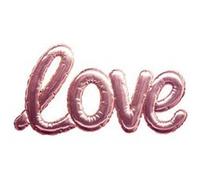 Stick'N Look - Sticker Ballon "Love" 24x47cm Rose