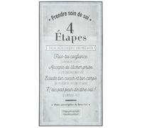 Stick'N Look - Sticker Relief "Soin de Soi" 32x60cm Gris