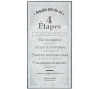 Stick'N Look - Sticker Relief Soin de Soi 32x60cm Gris Gris