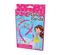 Stick'N Style Créatif Set de Bricolage 2 Bandeau Rose Feu Scintillant Bijoux