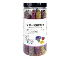 Sticks à mâcher de lapin, bâtons à mâcher du hamster, Gâteries de lapin pour lapins, Petits aliments et collations pour animaux pour l'écureuil chinchilla intérieur extérieur, les dents broyant des fr