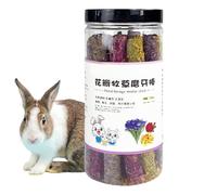Sticks à mâcher de Lapin, bâtons à mâcher du Hamster,Gâteries de Lapin pour Lapins - Traités interactives saines pour Petits Animaux Chinchilla, Dents broyant des Jouets intérieurs extérieurs