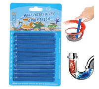 Sticks De Drainage: Nettoyant De Tuyaux De 12 Pièces, Déodorant Enzymatique Puissant, Usure D'évier, Déodorant De Longue Durée | Ouverture Pour La Cuisine Salle De Bains Baignoire