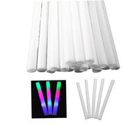 Sticks de Lueur en Mousse en Vrac 20pcs 18, 9 Pouces colorés LED Éclair