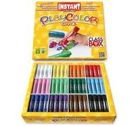 Sticks de peinture gouache solide 10g - 144 pcs - couleurs assorties - BASIC ONE CLASS BOX