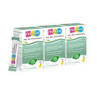PEDIAKID - Mal des Transports - Complément Alimentaire aux extraits de plantes & fibres - Aide à lutter contre les nausées/vomissements - Sirop d'Agave + Prébiotiques - 30 sticks prêts à boire