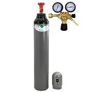 STICKSTOFF - Bouteille de gaz - 8 l - 1,6 m³ - 200 bar - Nitrogène - Climatisation - Soudure - Gonflage des pneus avec réducteur