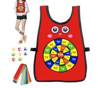 Sticky Ball - Gilet adhésif pour | Équipement de Sport de pêche Lavable et de Lancer | Jouet pour l'intérieur et l'extérieur | Gilet pour Enfant pour Le Football, Le Parc, l'aire de Jeux, Les