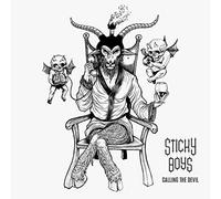 Sticky Boys - Calling The Devil LP (Blanc, limité à 300 copies)