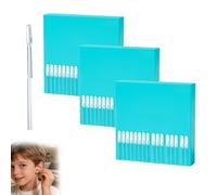 Sticky Ear Cleaning Buds，24pcs Sticky Ear Cleaning Sticks， Reusable Earwax Removal Adhesive Swabs,Gentle Does Not Harm Ears Care For Adults Children And Elderly (large,3)