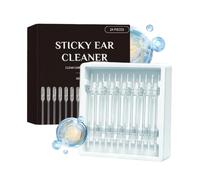 Sticky Ear Cleaning Stick - 24-Piece Reusable With Soft Head