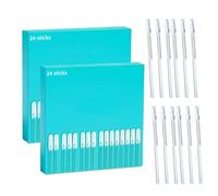 Sticky Ear Cleaning Stick, Soft Head Sticky Ear Cleaning Buds, Reusable Earwax Removal Adhesive Swabs (Large,48 Sticks)