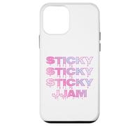 Sticky Jam Jammy Jam Dripping Jammy Jam Rose & Bleu Coquette Coque pour iPhone 12 mini