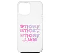 Sticky Jam Jammy Jam Dripping Jammy Jam Rose & Bleu Coquette Coque pour iPhone 12 Pro Max