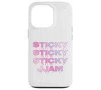 Sticky Jam Jammy Jam Dripping Jammy Jam Rose & Bleu Coquette Coque pour iPhone 13 Pro