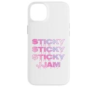 Sticky Jam Jammy Jam Dripping Jammy Jam Rose & Bleu Coquette Coque pour iPhone 14 Plus