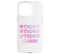 Sticky Jam Jammy Jam Dripping Jammy Jam Rose & Bleu Coquette Coque pour iPhone 15 Pro Max