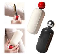 Sticky lint Roller,2 In1 Washable Lint Remover,Reusable Mini Lint Roller Pet Hair Remover,Portable Lint Roller with Hidden Hair Removal Brush (Mixed)