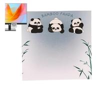 Sticky Note Pads - Étiquettes inscriptibles amusantes - Feuilles de souvenirs compactes, carrés de papier pelables, avec outils d'étude pour le suivi du journal, les plans de travail