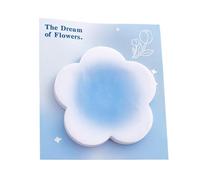 Sticky Notes, Colorful Gradient Memo Pads, Self-Stick Note Pads, Special Shape Design, Ideal for Office, Study, Home, 50 Sheets Per Pad, Multi-Color,3.03x3.39in