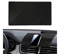 Sticky Pad - Non Slip Dashboard Mat, Heat Resistant PVC Grip, Flexible Elastic Storage Base, Mobile Phone Tray, Car Interior Accessories, Black Honeycomb Texture for Glasses Keys Coin Holder
