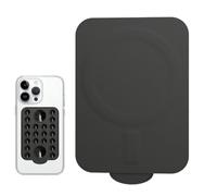Sticky Phone Grip, Magnetic Suction Cup Silicone Holder for Mobile Devices, Reusable Flexible Mount Vlogging Recording Filming Bathroom Mirror Door Wall Window Travel Outdoor Car and On-the-Go Hands