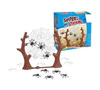 Sticky Spider Web Toys - Jump Toy, crawler élastique effrayant | Araignées rebondissantes - Jouet d'araignée extensible - Jouet d'araignée interactif pour jeux de groupe, événements d'anniversaire