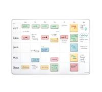 Sticky Whiteboard Planning hebdomadaire | Planning familial | Lavable & autocollant