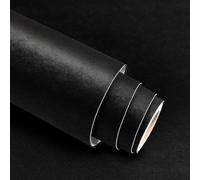 Stickyart Papier Peint Adhesif Velours Noir Vintage 30cmX200cm Papier Adhésif Pour Meuble Rouleau Velours Adhesif Rouleau Velvet Adhésif Decoratif Bote À Bijoux Vinyle Pour Mural Salon Chambre