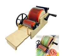 STIDEsknautic Cardeuse à Tambour Professionnelle pour Laine | Machine à Carder Haute Qualité | pour Peignage Mélange et Filage de Fibres Textiles | Parfaite pour Fileurs et Artistes de la Fibre 12cm