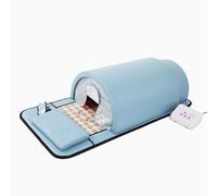 STIDEsknautic Dôme de Sauna,Chauffe Rapide,Résistance aux Hautes températures,avec Coussin Chauffant et Masque de Massage pour Les Yeux,Sauna Personnel à Domicile avec Couverture à 360°,1200W