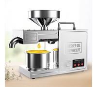 STIDEsknautic Presse Huile,Broyeur Oléifère Multigrains 700W,pour Olives/Noix/Amandes/Graines, Faible Consommation (0.6 kWh), Haut Débit,pour Usage Domestique