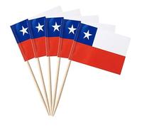 stidsds 100pcs drapeau national cure-dents B (Chili)