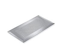 Stiebel Eltron 231972 FG-B Grille d'aération rectangulaire pour sortie de sol LVE FA Convient pour le sol dans la zone de ventilation en acier inoxydable brossé Design cercle enfichable