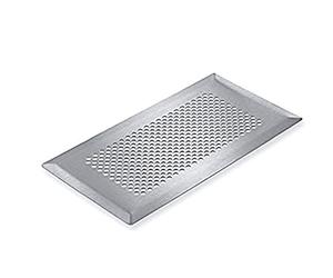 Stiebel Eltron 231972 FG-B Grille d'aération rectangulaire pour sortie de sol LVE FA Convient pour le sol dans la zone de ventilation en acier inoxydable brossé Design cercle enfichable