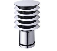 STIEBEL ELTRON Capot à lamelles pour air neuf et air vicié, acier inoxydable, DN 160 - 227923