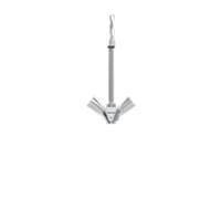 Stiebel Eltron - Ferrure à deux poignées WUT-K 205615, chromé, sans pression, saillie 193 mm