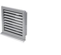 STIEBEL ELTRON Fort-Außenluftgitter LWF LG 125 Luftgitter grau lackiert - 233017