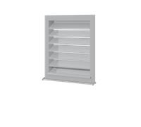 STIEBEL ELTRON Grille de protection contre les intempéries LGWS 315 FHH SR pour AWG-B, argenté - 204530