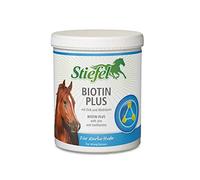 Stiefel Biotine Plus pour Chevaux, Formule Triple de qualité supérieure en biotine, méthionine et Zinc, pour Sabots forts, Peau, Fourrure, Corne, amélioration de la qualité des Sabots, favorise la