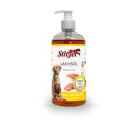 Stiefel Huile de saumon pour chien, 100 % naturelle, pour soutenir les défenses, la vitalité et le bien-être, pour le pelage, la peau et le cardiovasculaire, 500 ml