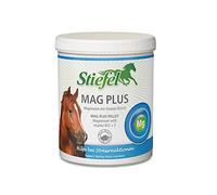 Stiefel MAG Plus pour Chevaux, magnésium hautement dosé pour Plus de sérénité pour favoriser la Performance et la Concentration, avec Vitamine B12 et Vitamine E, granulés, 1 kg