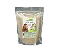 Stiefel Psyllium pour Chevaux - Coquille de psyllium Indienne 100% Naturelle - Soutient la Fonction d'auto-Nettoyage de l'intestin, 1 kg